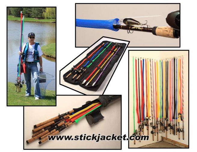 Stick Jacket Spinning Fishing Rod Cover