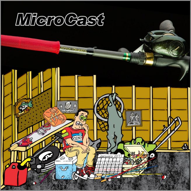 MicroCast Rod Cover, Stick Jacket®, Tame The Tangle™